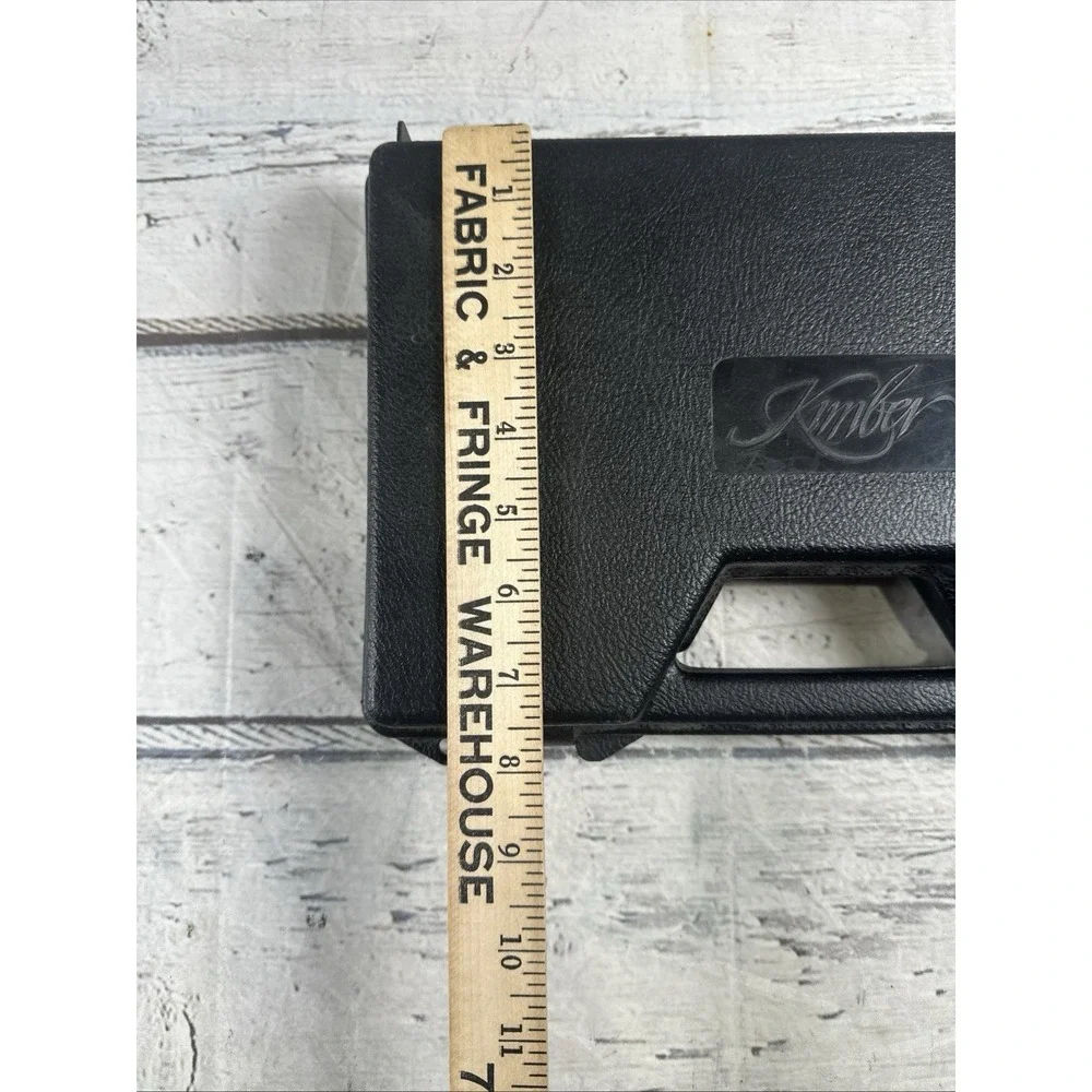 Vintage Kimber Custom CDP ll Firearm Case Box Plastic With Foam
